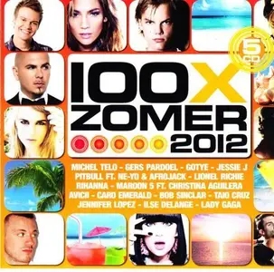 VA - 100X Zomer 2012 [5CD Box Set] (2012)