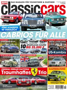 Auto Zeitung Classic Cars - Oktober 2025