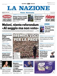 La Nazione Pistoia Montecatini - 3 Giugno 2025