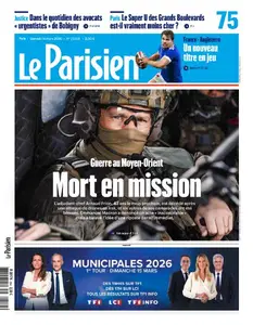 Le Parisien du Samedi 14 Mars 2026