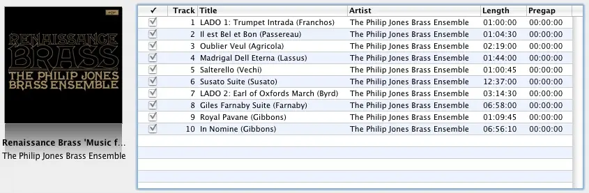The Philip Jones Brass Ensemble - Renaissance Brass (LP / FLAC)