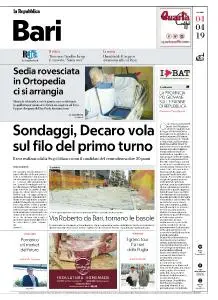 la Repubblica Bari - 4 Aprile 2019