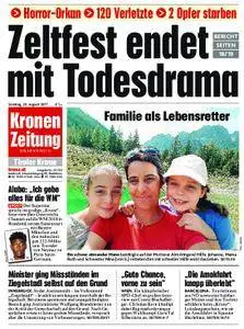 Kronen Zeitung Tirol - 20. August 2017