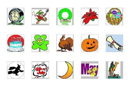 51,000 Clipart Images - Set 11 - Seasonal