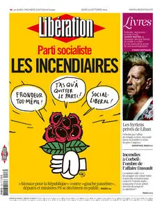Liberation - Jeudi 23 Octobre 2014