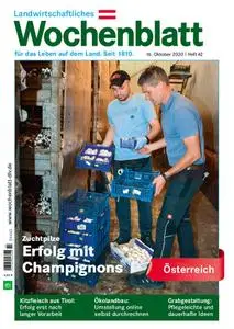 Bayerisches Landwirtschaftliches Wochenblatt Oesterreich - 15. Oktober 2020
