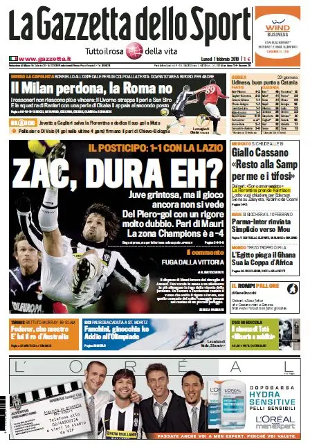 La Gazzetta dello Sport (01-02-10)