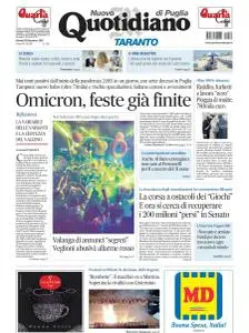 Quotidiano di Puglia Taranto - 30 Dicembre 2021