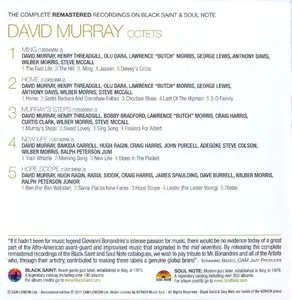 David Murray Octets - The Complete Remastered Recordings On Black Saint & Soul Note (2011) {5CD BoxSet, CAM Jazz rec 1980-1991}