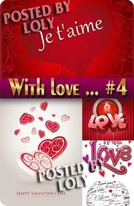 With Love... #4 - Stock Vector