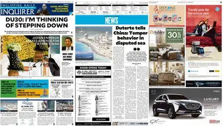 Philippine Daily Inquirer – August 16, 2018