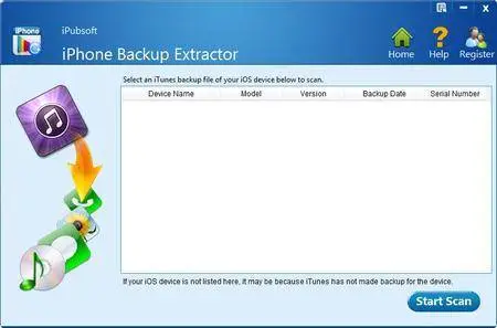 iPubsoft iPhone Backup Extractor 2.1.41 Multilingual Portable