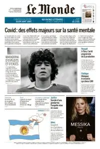 Le Monde du Vendredi 27 Novembre 2020