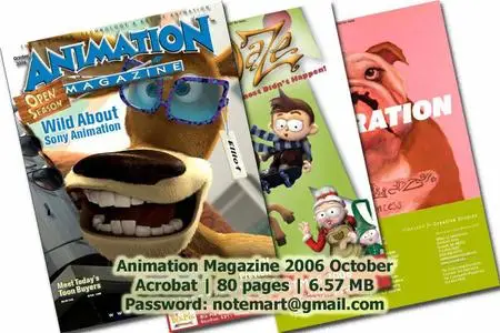 Animation Magazine 2006 October