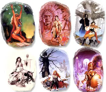 The Art of Clyde Caldwell by  Lydia L. Dewiel