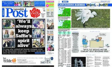 Lancashire Evening Post – May 21, 2018