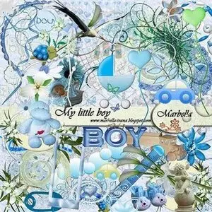 Scrap-Kit: My little boy