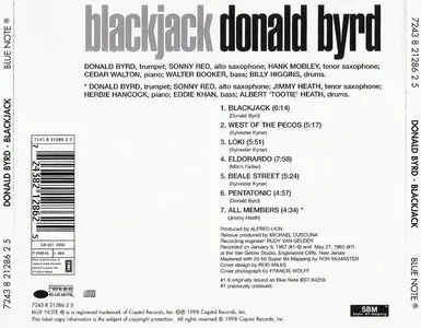 Donald Byrd - Blackjack (1967) {1998 Blue Note SBM Remaster}