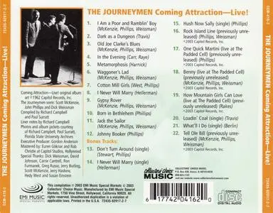 The Journeymen - Coming Attraction - Live! (1962) {2003 Collectors' Choice CCM-416-2, inc 10 bonus tracks}