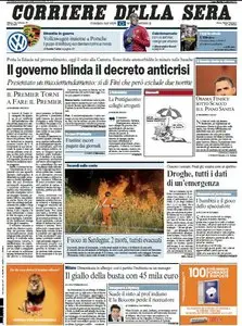 Il Corriere della Sera (24-07-09)