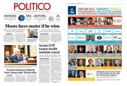 Politico – November 15, 2017