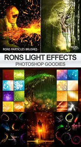 Rons Light Effects Photoshop Brushes