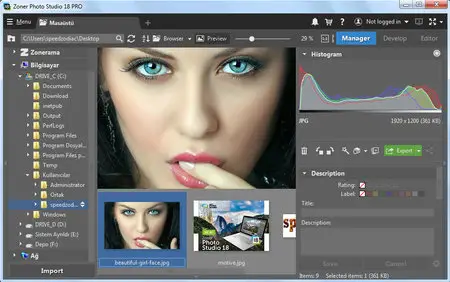 Zoner Photo Studio Pro 18.0.1.2 Portable