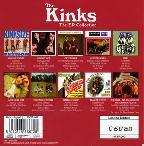 The Kinks - The EP Collection [Limited Edition] (1998) - 10 CD box
