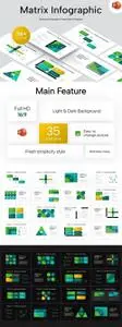 Matrix Infographic PowerPoint Template