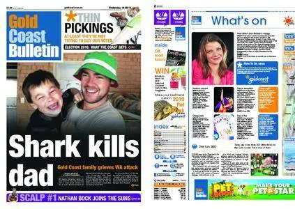 The Gold Coast Bulletin – August 18, 2010