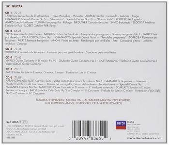Various Artists - 101 Guitar (2016) {6CD Box Set Decca 478 3655 rel 2012}