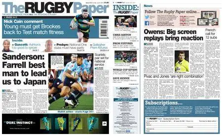 The Rugby Paper – July 08, 2018