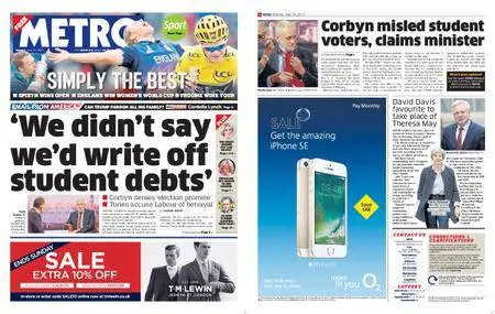 Metro UK – July 24, 2017