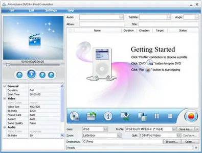 Joboshare iPod Rip 2.9.4.1022