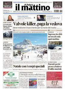 Il Mattino di Padova - 8 Dicembre 2017