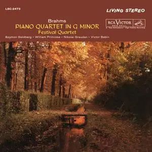 The Festival Quartet - Brahms: Piano Quartet No. 1 in G minor, Op. 25 (1961/2016)
