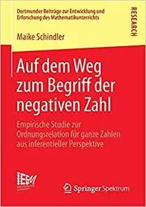Auf dem Weg zum Begriff der negativen Zahl