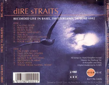 Dire Straits - Ticket To Heaven (1992) Re-up
