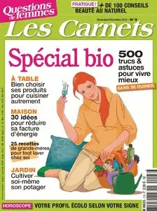 Les Carnets de Questions de Femmes 3 - Novembre-Décembre 2012
