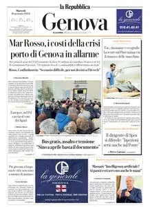 la Repubblica Genova - 16 Gennaio 2024