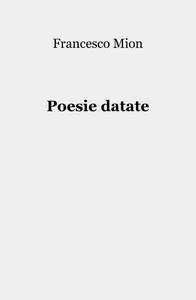 Poesie datate