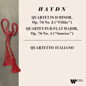 Quartetto Italiano - Haydn- String Quartets, Op. 76 Nos. 2 "Fifths" & 4 "Sunrise" (2021) [Official Digital Download 24/192]