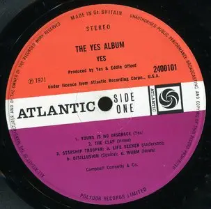  Yes ‎– The Yes Album  {UK, Plum Pressing} Vinyl Rip 24/96