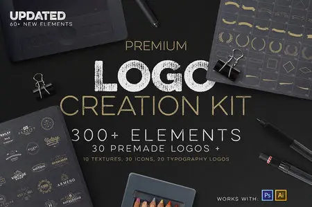 CreativeMarket - Logo Creation Kit + Bonus