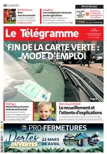 Le Télégramme Lorient - 1 Avril 2024
