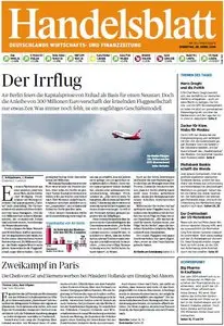 Handelsblatt vom Dienstag, 29. April 2014