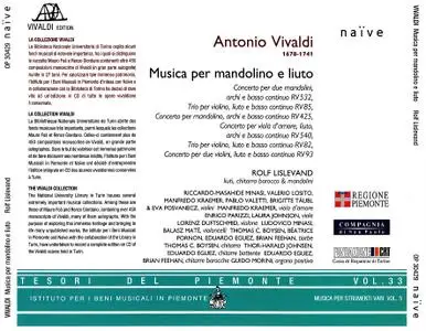 Rolf Lislevand, Ensemble Kapsberger - Antonio Vivaldi: Musica per mandolino e liuto (2007)