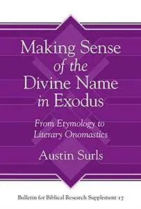 Making Sense of the Divine Name in the Book of Exodus: From Etymology to Literary Onomastics (Bulletin for Biblical Research Su