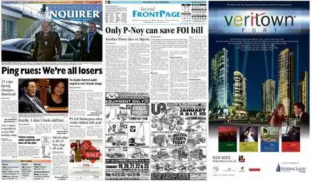 Philippine Daily Inquirer – January 25, 2013