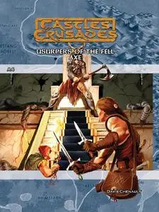 Troll Lord Games-Castles And Crusades A4 Usurpers Of The Fell Axe 2016 Hybrid Comic eBook
